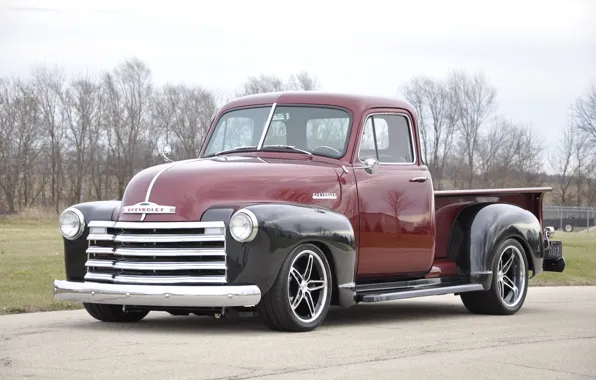 Picture Chevrolet, Truck, Wheels, 3100, Forgeline, Shop, on, Schism, Grip Equipped