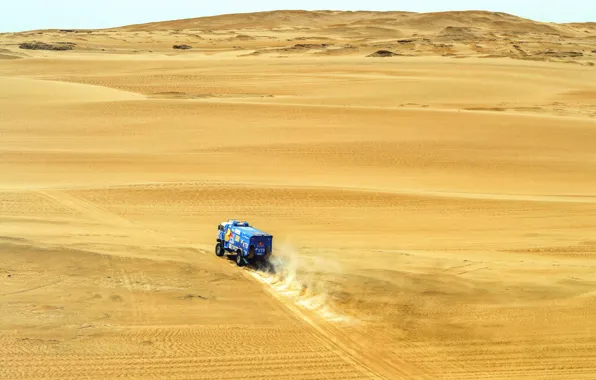 Picture Sand, Truck, Race, Master, Russia, 500, Kamaz, Rally, Dakar, KAMAZ-master, Dakar, Rally, KAMAZ, The roads, …