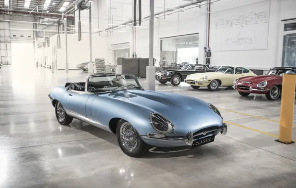 Picture Jaguar, concept, Jaguar, prototype, electric car, 2017, Jaguar E-type Zero, lectrosoul