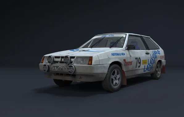 Picture background, sport, rally, Lada, VAZ 2108