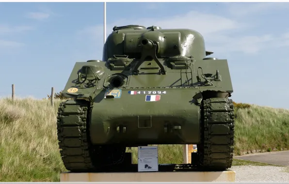 Picture ww2, sherman tank, normandie, d-day, ww2 tank