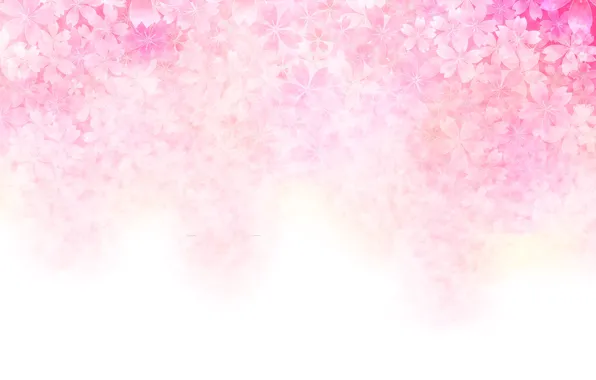 Picture flowers, background, gradient