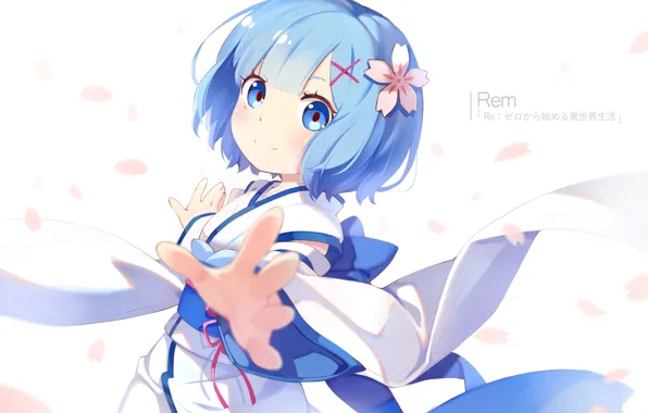 Picture anime, art, girl, REM, Re: Zero Kara Hajime Chip Isek Or Seikatsu