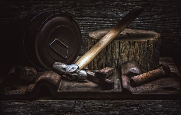 Picture background, hammer, tool