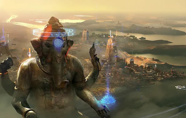 Picture city, game, Beyond Good & Evil 2