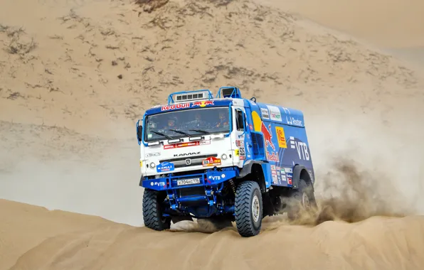 Picture Sand, Auto, Sport, Machine, Truck, Race, Master, Russia, Kamaz, Rally, Dakar, KAMAZ-master, Dakar, Rally, KAMAZ, …