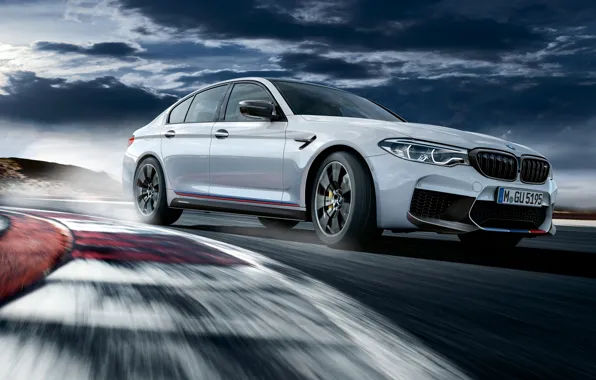 Picture racing track, 2018, BMW M5, M Performance