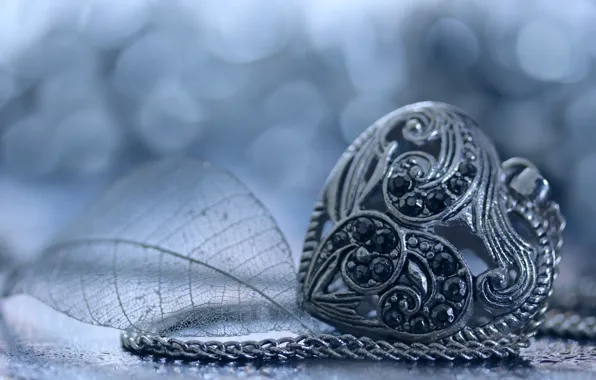 Picture heart, pendant, decoration, pebbles