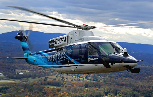 Picture flight, helicopter, Sikorsky, MATRIX
