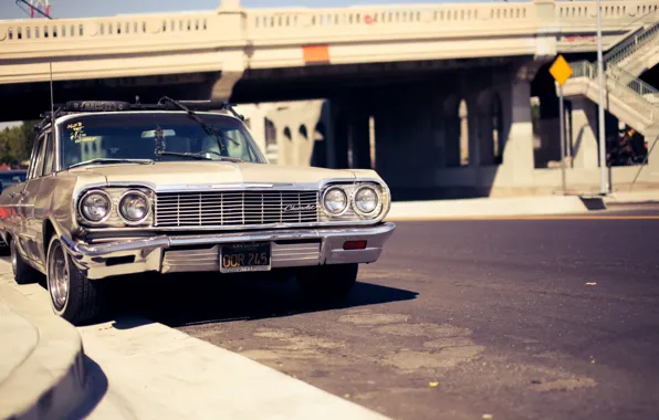 Picture Street, Old, Luxury, Chevrolet Impala