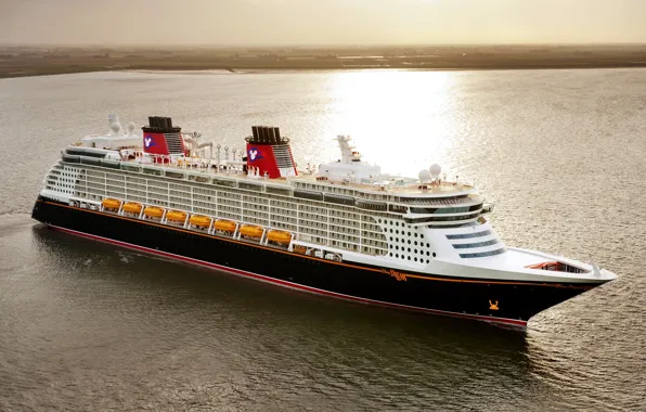 Picture Sea, Liner, The ship, Disney, Passenger, Dream, Passenger liner, Disney Dream, Disney Cruise Line