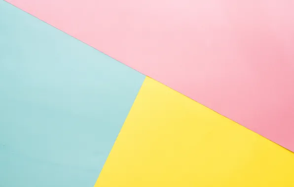 Picture line, yellow, abstraction, pink, blue, geometry