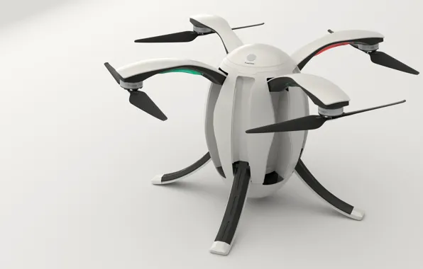 Picture hi-tech, technology, drone, PowerEgg, quadricopter, 4 screws