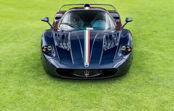 Picture hypercar, Maserati MC12, Blue carbon