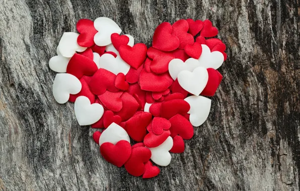 Picture love, heart, hearts, love, heart, wood, romantic, Valentine's Day