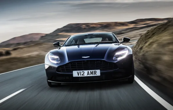 Picture Aston Martin, front view, 2018, DB11, AMR