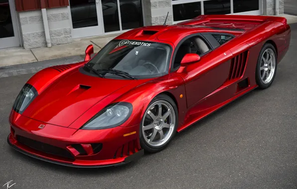 Picture supercar, Twin Turbo, Saleen S7, manual Assembly