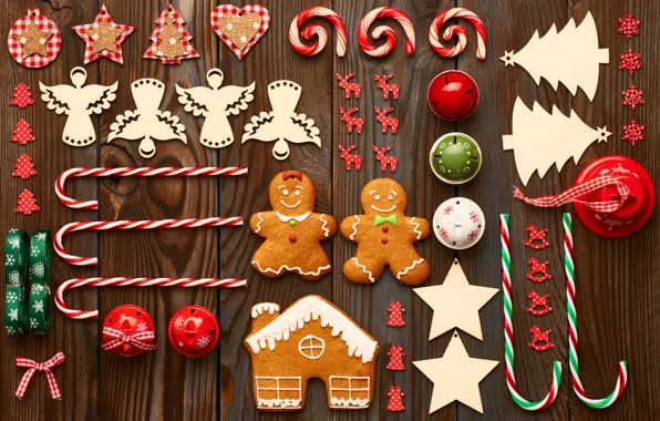 Picture merry christmas, cookies, decoration, xmas, gingerbread