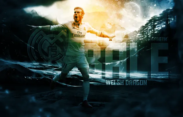Picture wallpaper, sport, football, player, Gareth Bale, Real Madrid CF