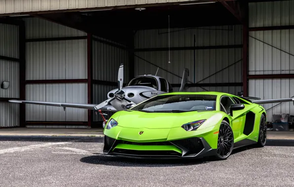 Picture Lamborghini, Aventador, Aircraft
