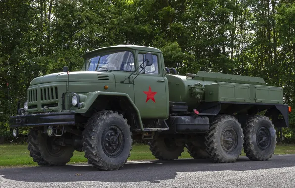 Picture truck, ZIL, military truck