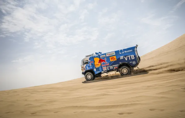 Picture Sand, Auto, Machine, Truck, Race, Master, Russia, Kamaz, Rally, Dakar, Dakar, Rally, KAMAZ, The roads, …