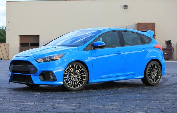 Picture ford, blue, focus, 2017