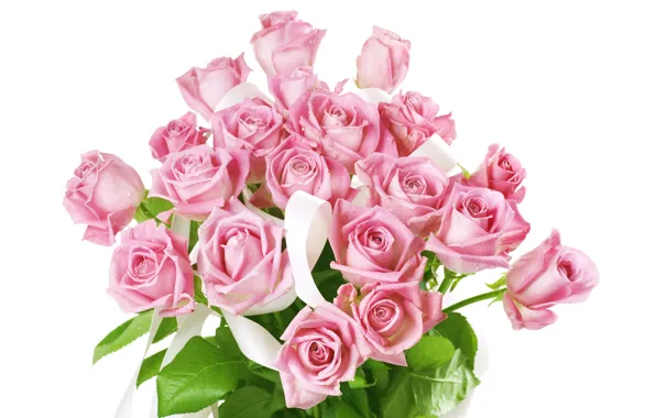 Picture roses, bouquet, pink, flowers, roses