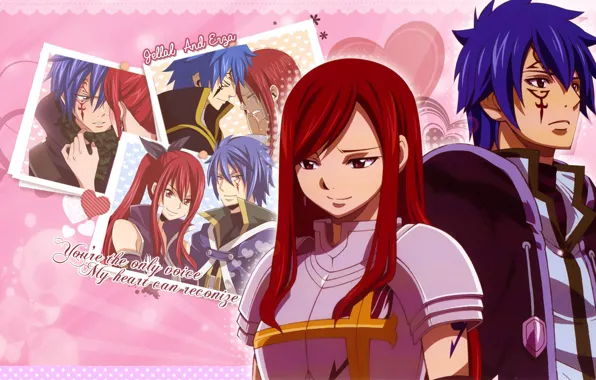 Picture anime, art, guy, Fairy Tail, Gerard, Elsa, Fairy tail