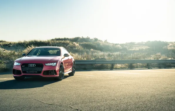 Picture audi, RED, RS7