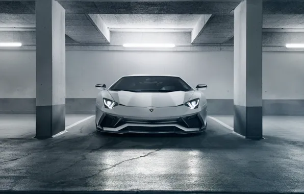 Picture Lamborghini, supercar, front view, 2018, Novitec Torado, Aventador S