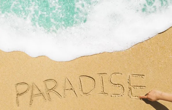Picture sand, sea, wave, beach, summer, summer, beach, sea, seascape, sand, wave, paradise