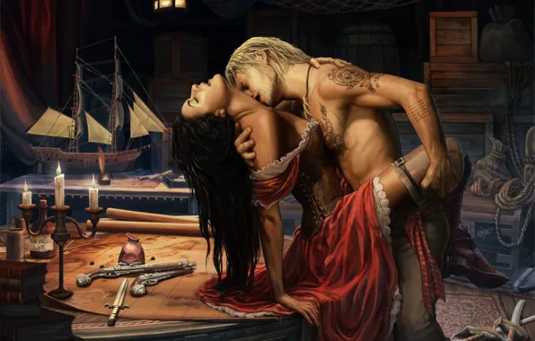Picture Romance, Assassin`s Creed IV: Black Flag, Cabin
