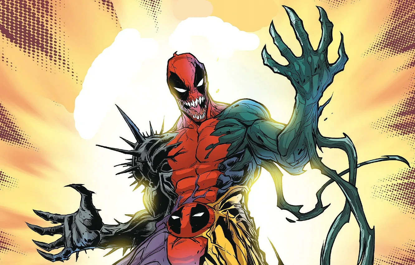Wallpaper Comics Deadpool Marvel Symbiots Deadpool Vs