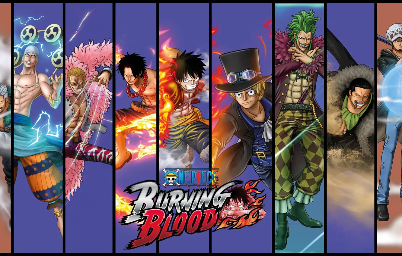 Photo wallpaper game, One Piece, anime, asian, manga, japanese, oriental, asiatic, powerful, strong, sugoi, One Piece: Burning …
