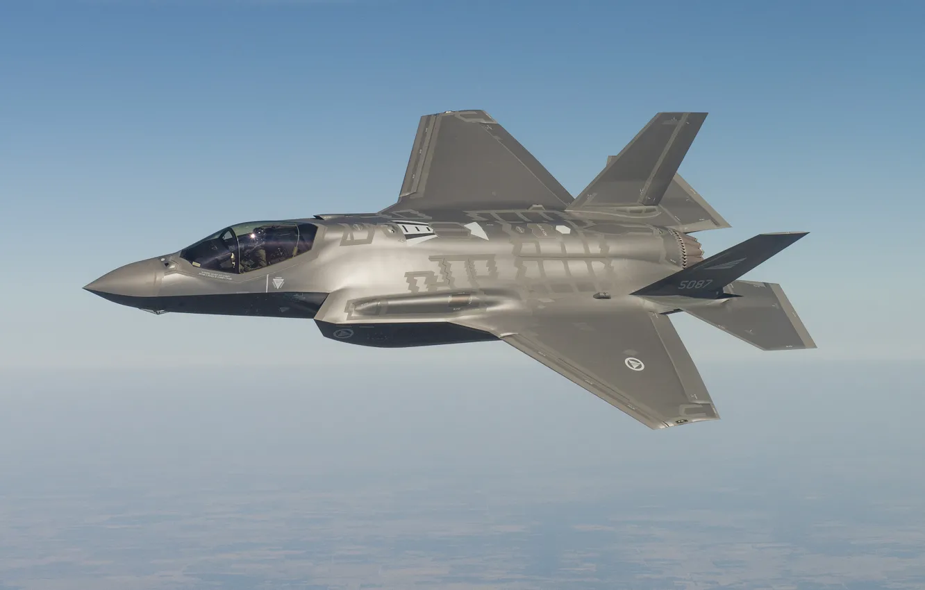 Photo wallpaper Aviation, F-35, The fifth generation fighter, 5 generation aircraft