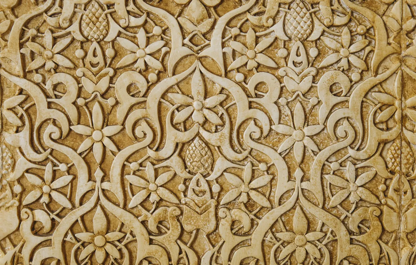 Wallpaper background, wall, pattern, ornament, vintage, pattern, East, arab,  Arab images for desktop, section текстуры - download