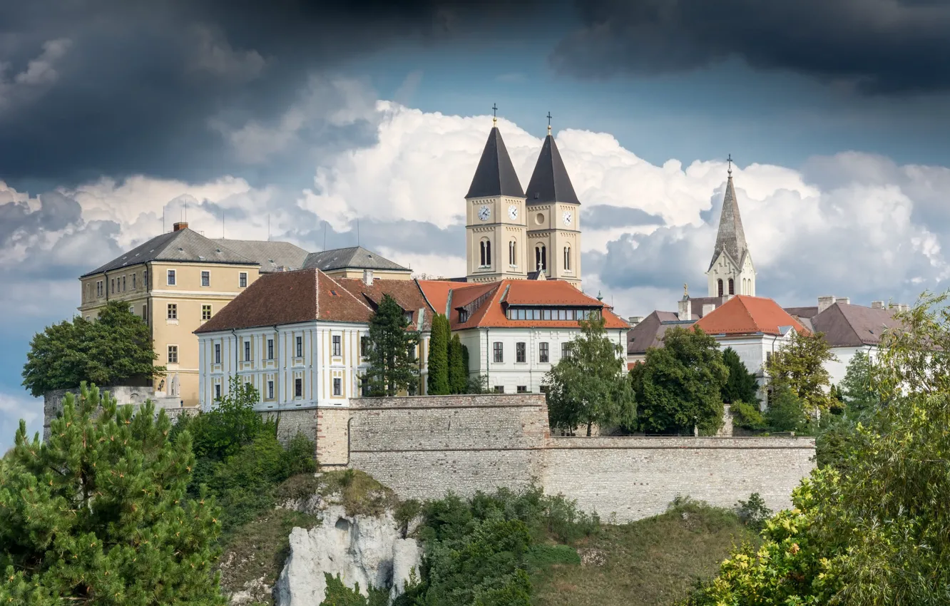 Wallpaper castle, Hungary, Hungary, Veszprém, Veszprem Castle ...