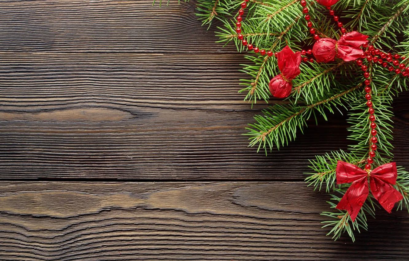 Wallpaper tree, New Year, Christmas, wood, merry christmas
