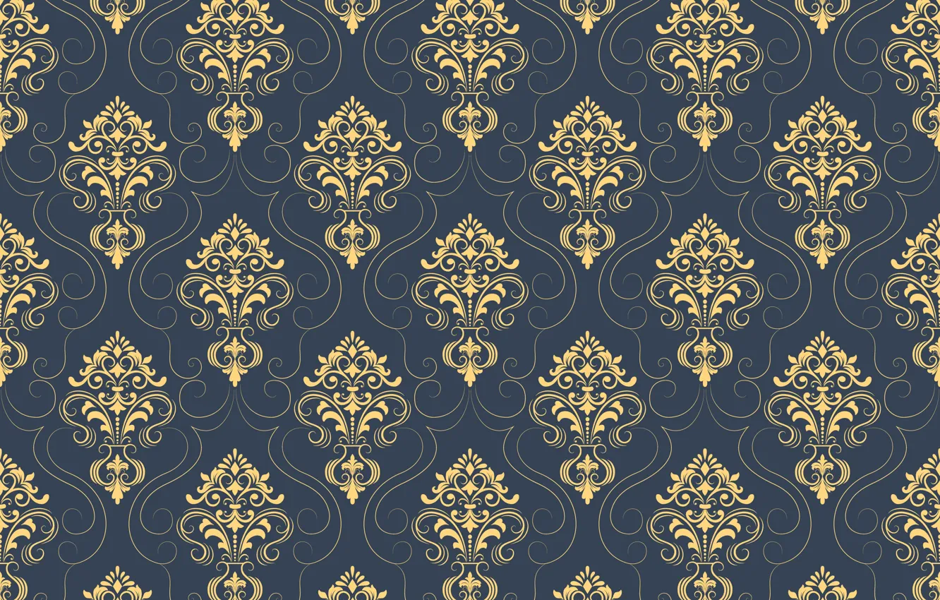 Wallpaper vector, texture, wallpapers, background, pattern, seamless,  textile, damask images for desktop, section текстуры - download