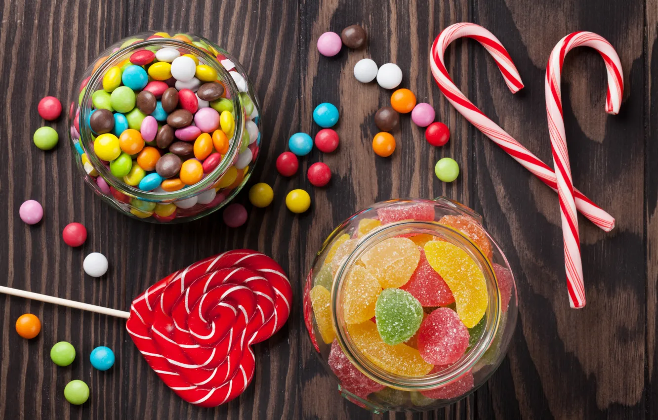 Wallpaper colorful, candy, sweets, lollipops, sweet, marmalade, candy,  lollipop, jelly images for desktop, section еда - download
