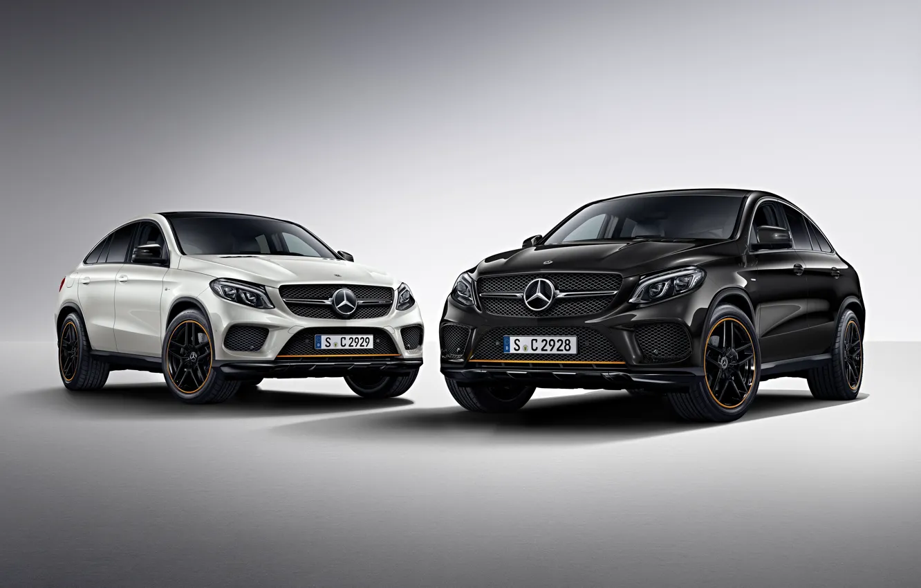 Photo wallpaper background, Mercedes, Mercedes, AMG, crossover, C292, GLE-Class