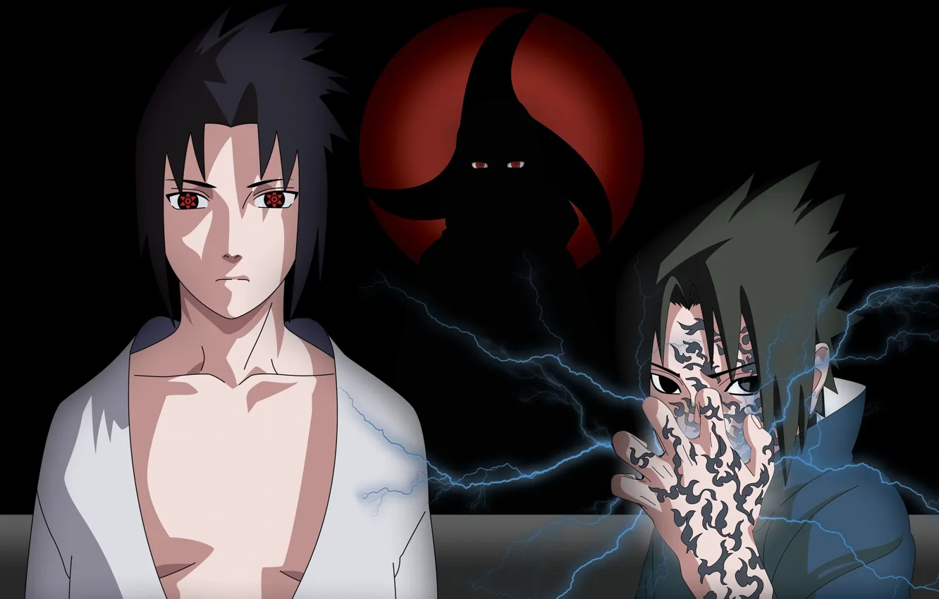 Wallpaper Naruto Seal Boy Sharingan Ninja Uchiha Sasuke