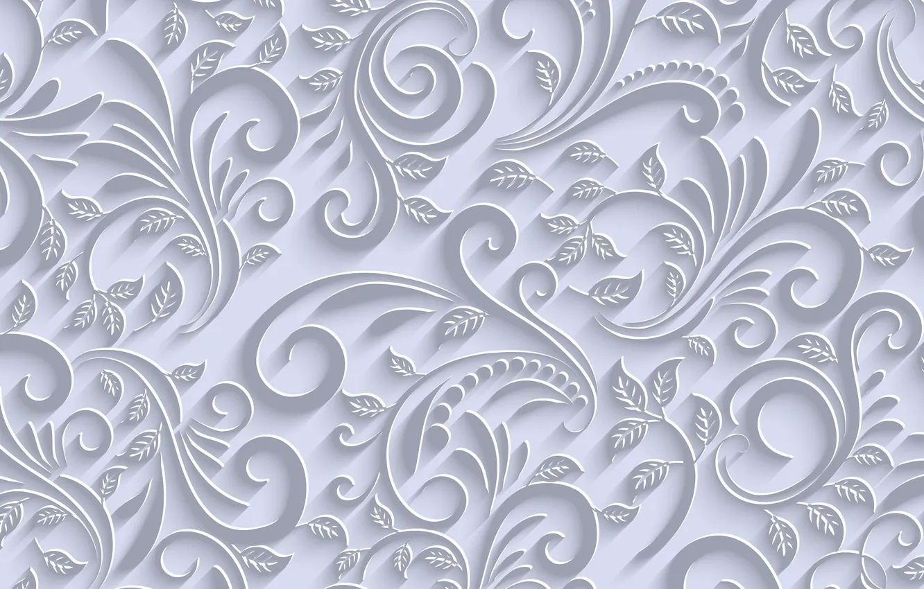 Photo wallpaper grey, patterns, texture