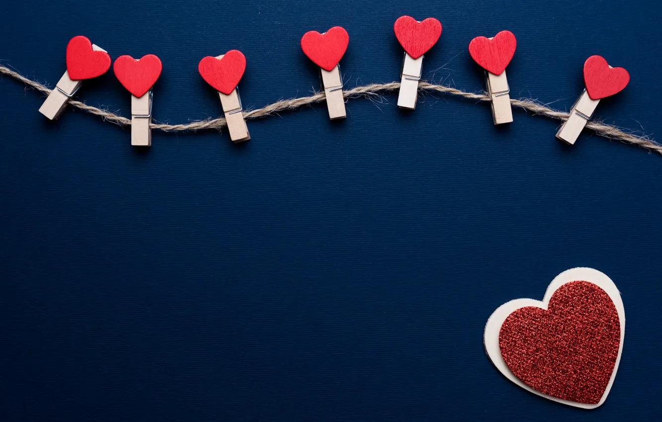 Wallpaper love, background, heart, heart, Valentine's Day, romantic images  for desktop, section настроения - download