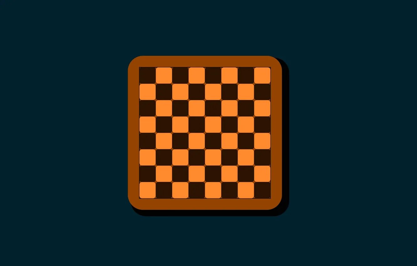 Photo wallpaper chess, cells, Board
