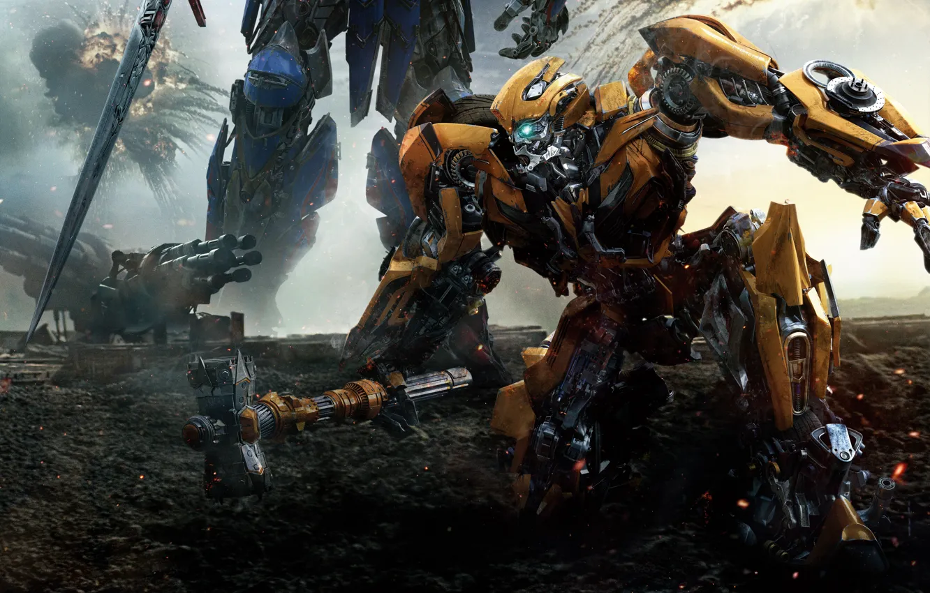 Wallpaper The film, Optimus Prime, Bumblebee, Movie, Transformers: The Last  Knight, Transformers: The Last Knight images for desktop, section фильмы -  download