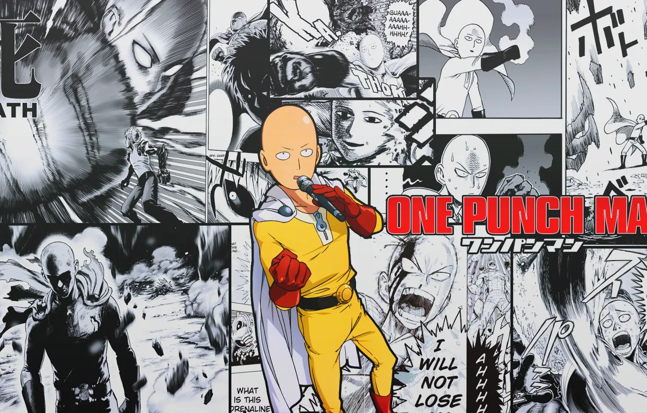 Wallpaper anime, anime Wallpapers, One-Punch Man, Saitama images for  desktop, section прочее - download