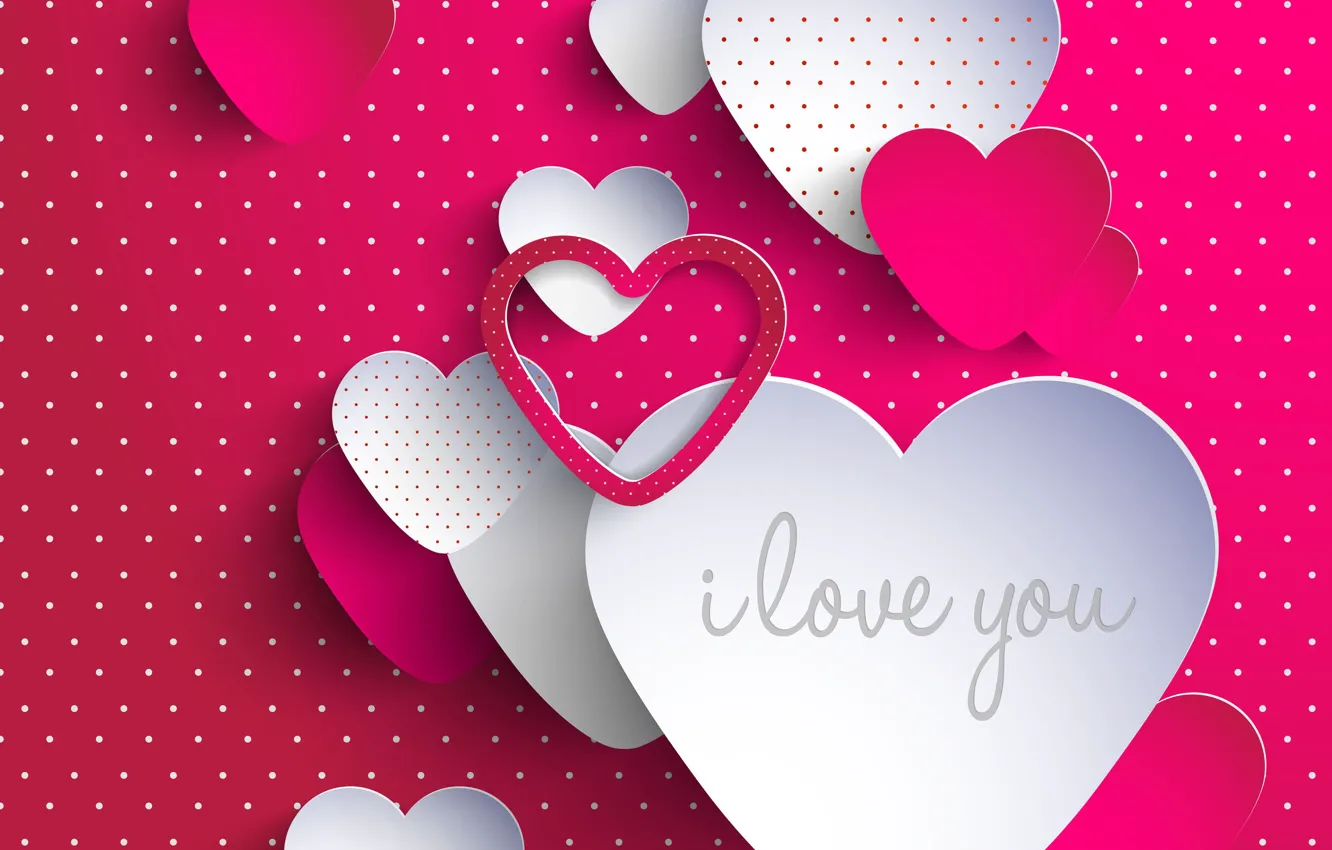 Wallpaper love, heart, pink, Valentine, 2017 images for desktop, section  текстуры - download