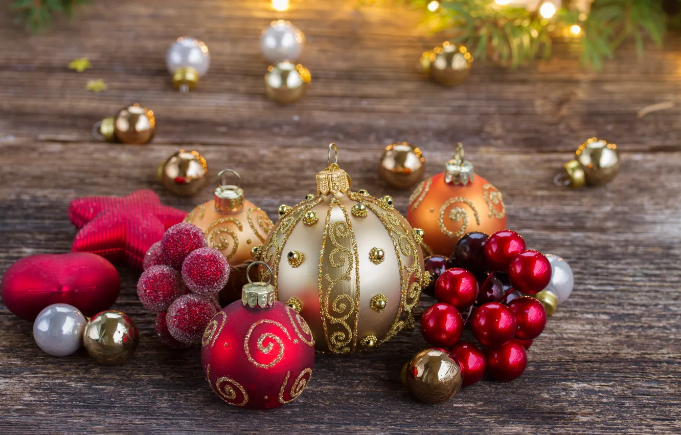 Photo wallpaper tree, New Year, Christmas, happy, Christmas, balls, New Year, Merry Christmas, Xmas, decoration, Christmas balls